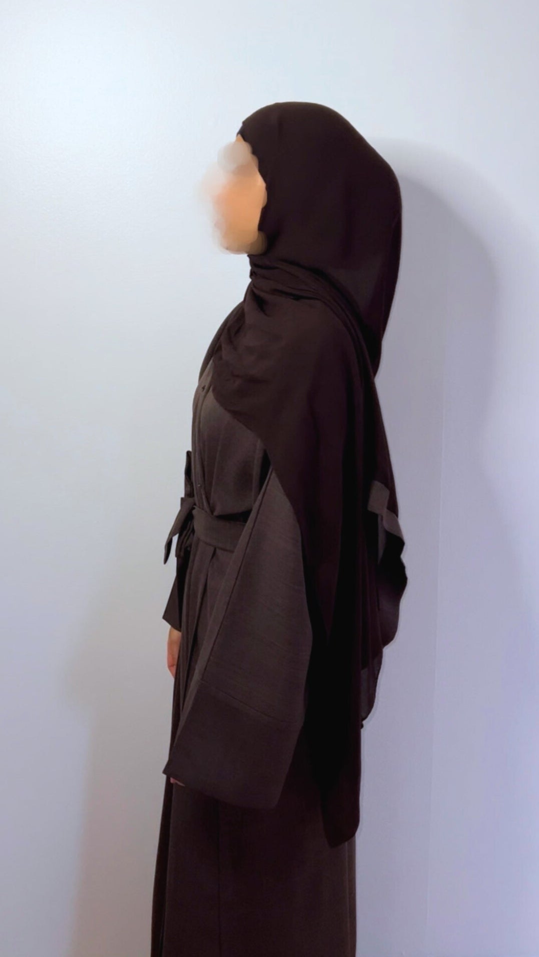 Plain linnen Abaya