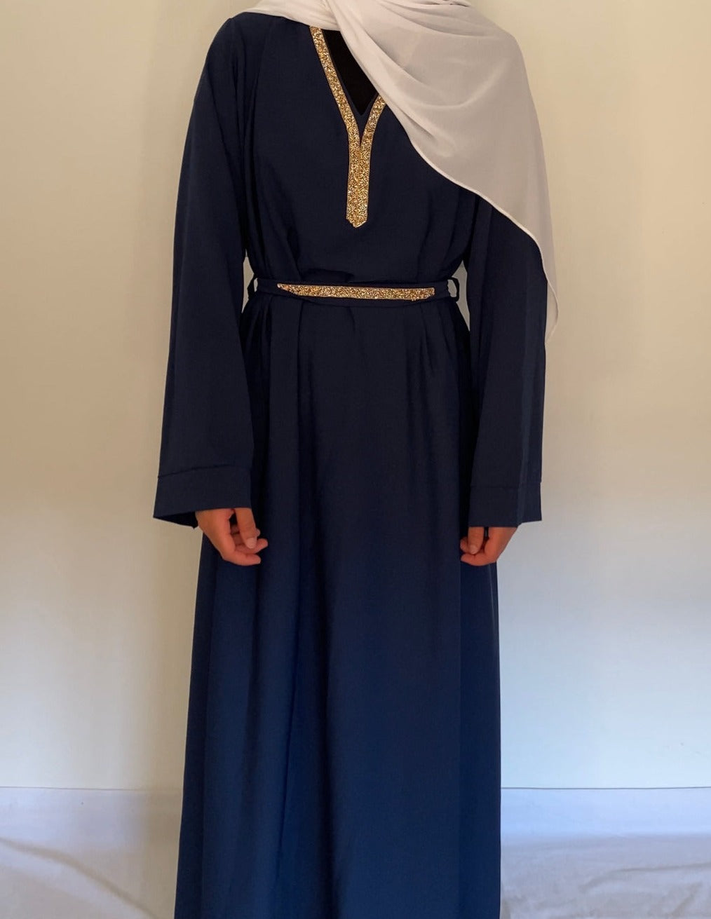 Luxury abaya Royal Blue