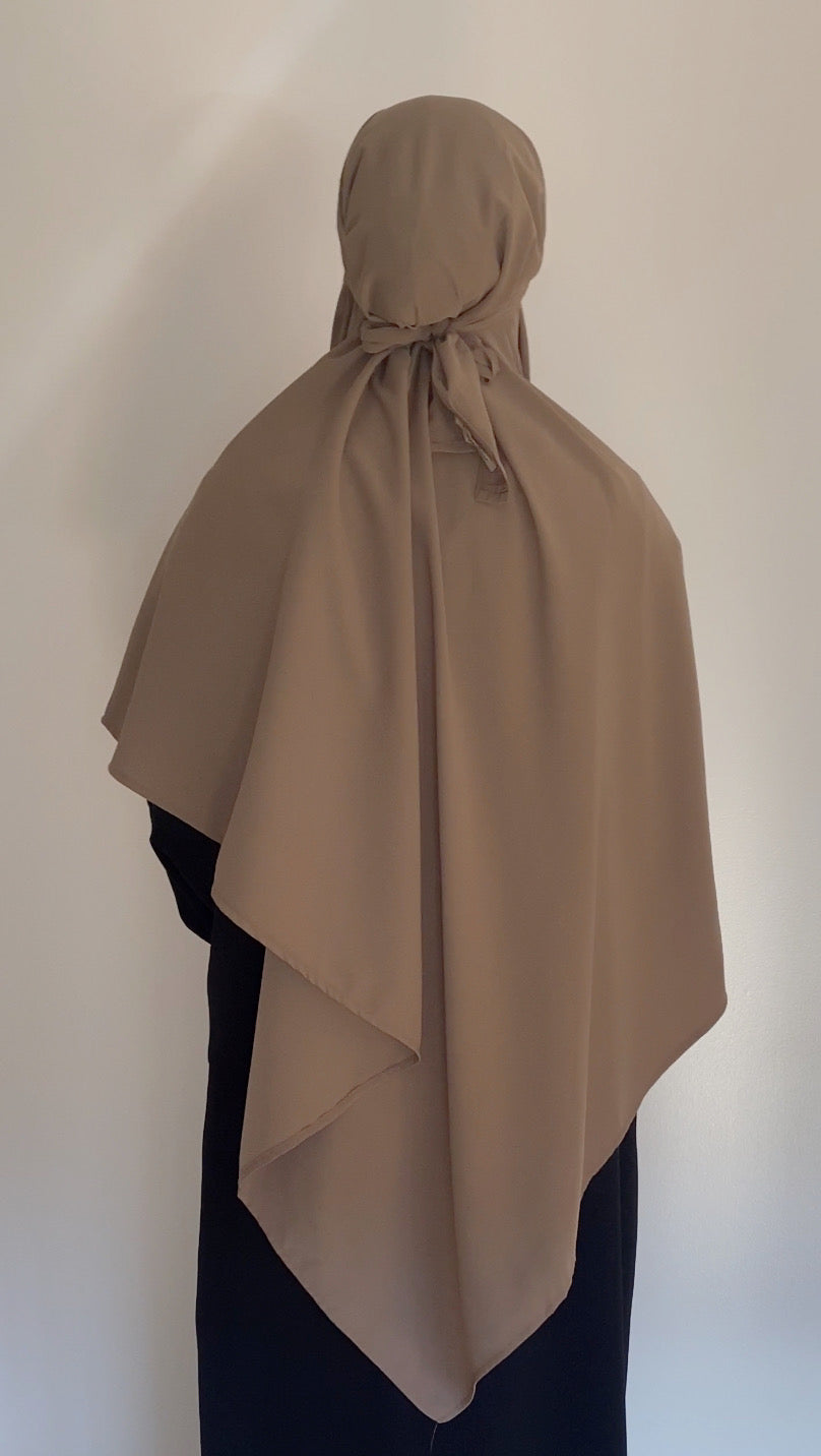 Khimar Taupe